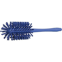 Vikan - 3-1/2" Diam Polyester Bottle Brush - 16-7/8" OAL, 6-1/4" Head Length, Polypropylene Handle - All Tool & Supply