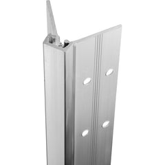 Stanley - Continuous Hinges; Type: Full Mortise ; Mount Type: Full Mortise ; Overall Length (Inch): 83; 83 ; Hinge Material: Aluminum ; Width (Decimal Inch): 4.0938 ; Thickness (Decimal Inch): 0.1120 - Exact Industrial Supply