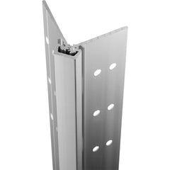 Stanley - Continuous Hinges; Type: Full Mortise ; Mount Type: Full Mortise ; Overall Length (Inch): 79; 79 ; Hinge Material: Aluminum ; Width (Decimal Inch): 4.4375 ; Thickness (Decimal Inch): 0.1120 - Exact Industrial Supply