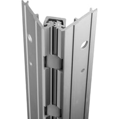 Stanley - Continuous Hinges; Type: Full Surface ; Mount Type: Full Surface ; Overall Length (Inch): 95; 95 ; Hinge Material: Aluminum ; Width (Decimal Inch): 3.4063 ; Thickness (Decimal Inch): 0.1120 - Exact Industrial Supply