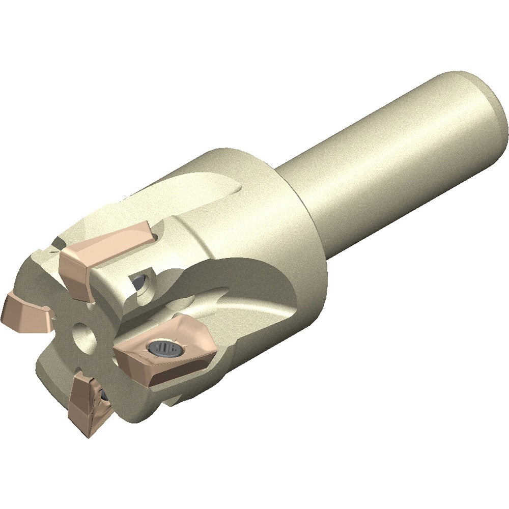 Sumitomo - Indexable Square-Shoulder End Mills; Cutting Diameter (mm): 14.00 ; Shank Type: Straight ; Shank Diameter (mm): 12.0000 ; Overall Length/Projection (mm): 65.00 ; Lead Angle: 90 ; Series: WEZ - Exact Industrial Supply