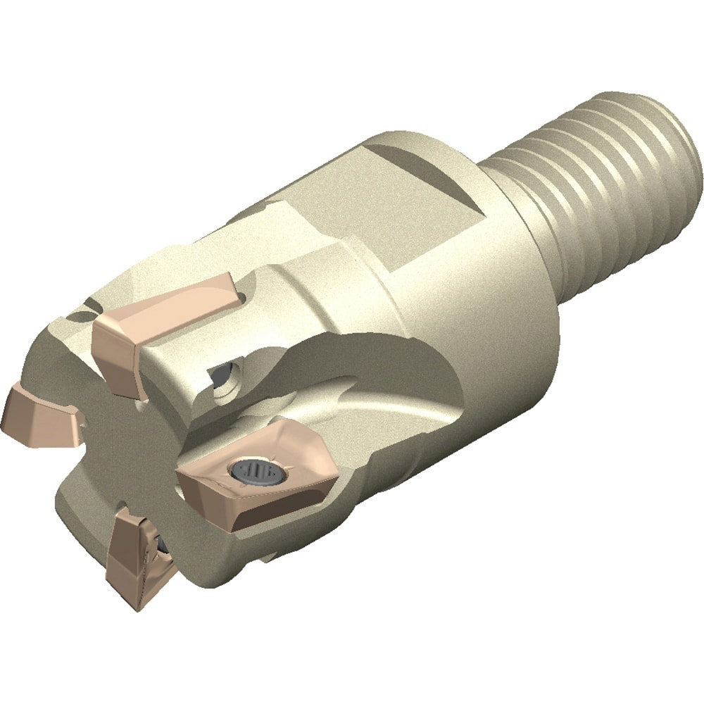 Sumitomo - Indexable Square-Shoulder End Mills; Cutting Diameter (Inch): 0.75 ; Shank Type: Straight ; Shank Diameter (Inch): 0.75 ; Overall Length/Projection (Decimal Inch): 4.5630 ; Lead Angle: 90 ; Series: WEZ - Exact Industrial Supply