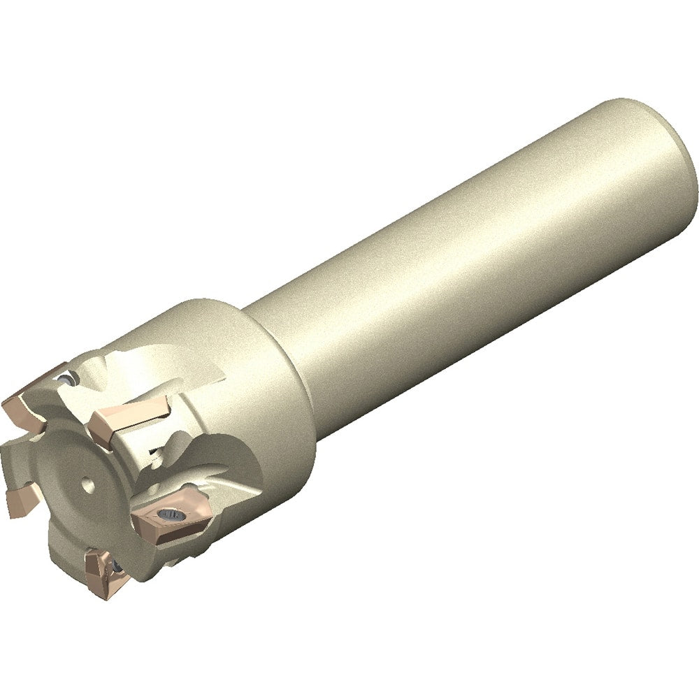 Sumitomo - Indexable Square-Shoulder End Mills; Cutting Diameter (Inch): 1.5 ; Shank Type: Straight ; Shank Diameter (Inch): 1.25 ; Overall Length/Projection (Decimal Inch): 10.0000 ; Lead Angle: 90 ; Series: WEZ - Exact Industrial Supply