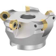 Kennametal - Indexable Square-Shoulder Face Mills; Cutting Diameter (mm): 50.00 ; Cutting Diameter (Inch): 1.9685 ; Arbor Hole Diameter (mm): 22.00 ; Lead Angle: 42 ; Overall Height (mm): 40.00000 ; Insert Compatibility: OD - Exact Industrial Supply