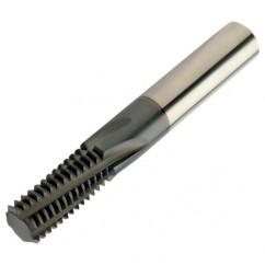 R217.16-120150AC27M 1620 12mm 6 FL Solid Carbide Thread Mill w/Cylindrical Shank - All Tool & Supply