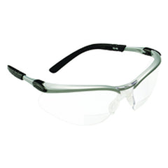 ‎3M BX Reader Protective Eyewear 11375-00000-20 Clear Lens Silver Frame +2.0 Diopter - All Tool & Supply