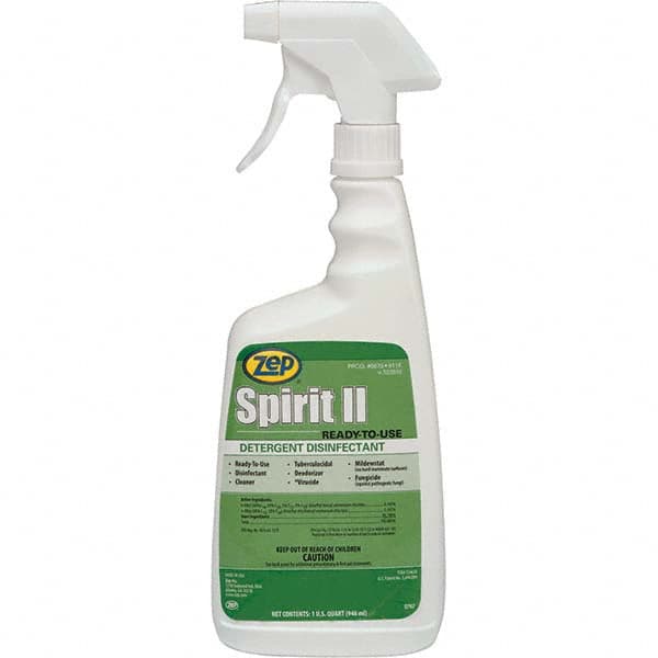 ZEP - All-Purpose Cleaners & Degreasers Type: Disinfectant Container Type: Bottle - All Tool & Supply