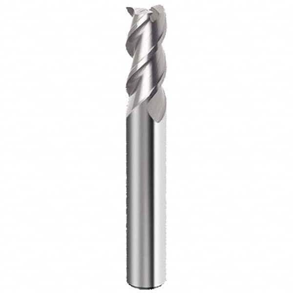 Guhring - 1/2", 1" LOC, 1/2" Shank Diam, 3" OAL, 3 Flute Solid Carbide Square End Mill - All Tool & Supply