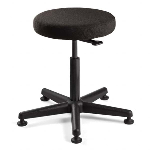 Bevco - Swivel & Adjustable Stools Type: Adjustable Backless Stool Base Type: Nylon - All Tool & Supply