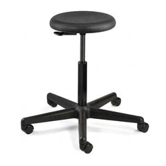 Bevco - Swivel & Adjustable Stools Type: Adjustable Backless Stool Base Type: Nylon - All Tool & Supply