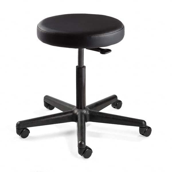 Bevco - Swivel & Adjustable Stools Type: Adjustable Backless Stool Base Type: Nylon - All Tool & Supply