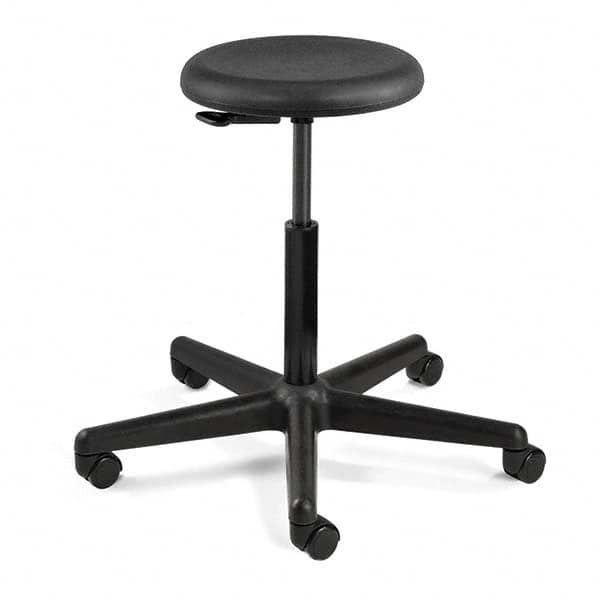 Bevco - Swivel & Adjustable Stools Type: Adjustable Backless Stool Base Type: Nylon - All Tool & Supply