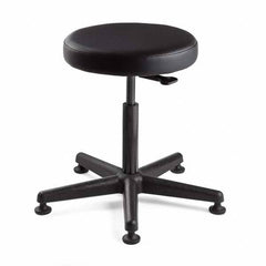 Bevco - Swivel & Adjustable Stools Type: Adjustable Backless Stool Base Type: Nylon - All Tool & Supply