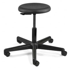 Bevco - Swivel & Adjustable Stools Type: Adjustable Backless Stool Base Type: Nylon - All Tool & Supply