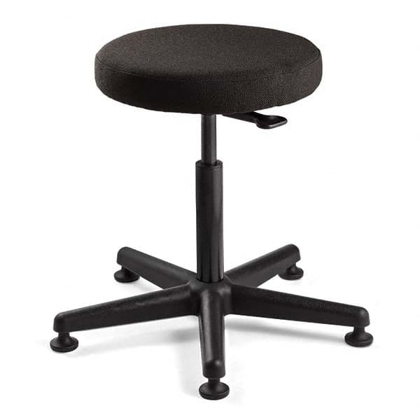 Bevco - Swivel & Adjustable Stools Type: Adjustable Backless Stool Base Type: Nylon - All Tool & Supply