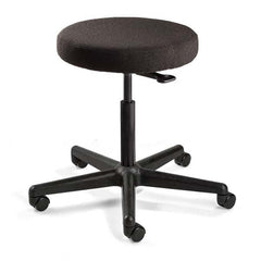 Bevco - Swivel & Adjustable Stools Type: Adjustable Backless Stool Base Type: Nylon - All Tool & Supply