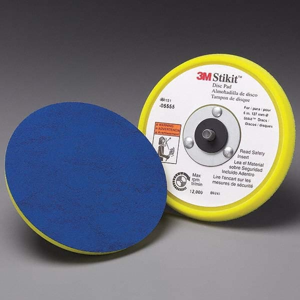 3M - Disc Backing Pads Backing Pad Type: Disc Pad Pad Diameter (Inch): 5 - All Tool & Supply