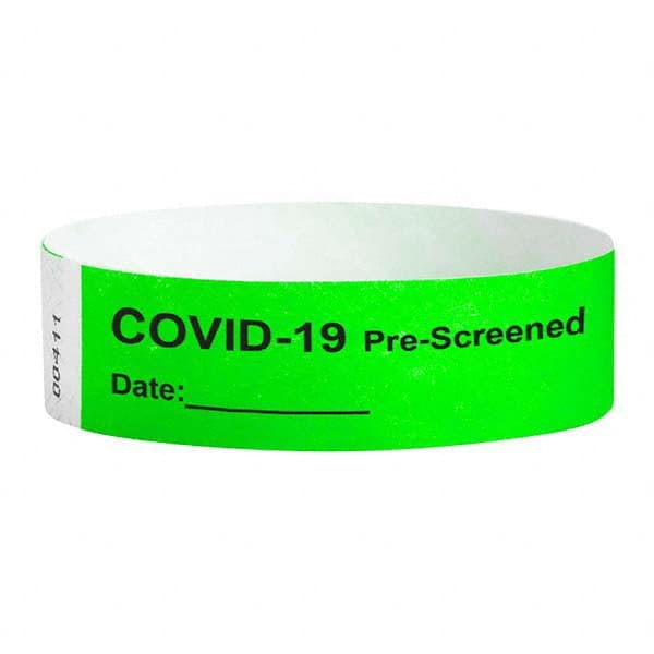 NMC - COVID-19 Pre-Screened Date Wristband - All Tool & Supply