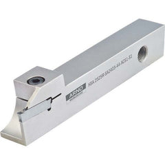 Arno - 0.866" Max Depth, 0.098 to 1.732" Width, External Right Hand Indexable Grooving/Cutoff Toolholder - All Tool & Supply