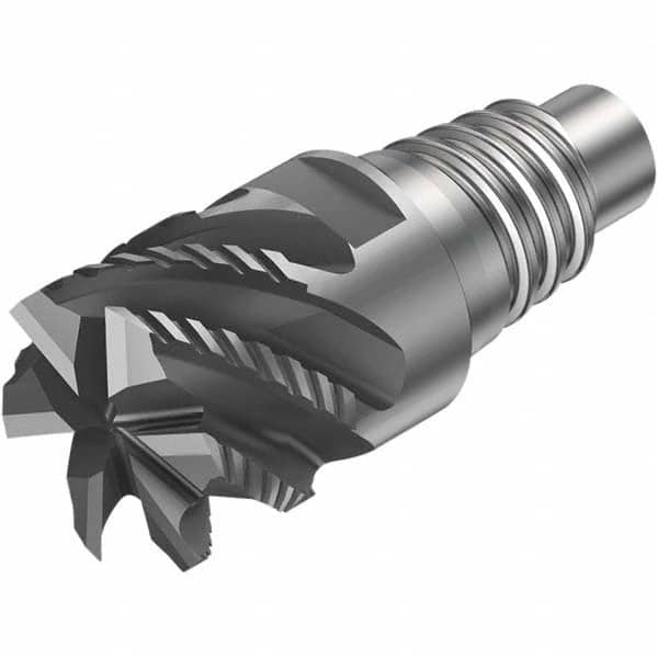 Sandvik Coromant - Square End Mill Heads Mill Diameter (Inch): 1 Mill Diameter (Decimal Inch): 1.0000 - All Tool & Supply