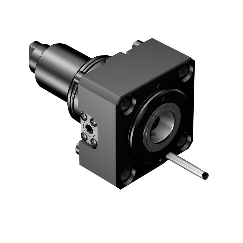 Modular Lathe Adapter/Mount: Neutral Cut, C4 Modular Connection Through Coolant, Series Cx-DNE-EM