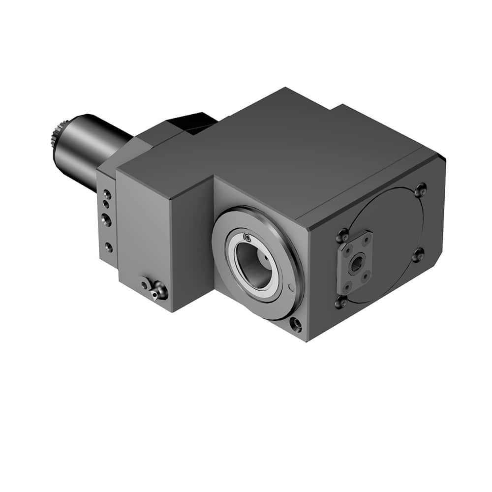 Modular Lathe Adapter/Mount: Neutral Cut, C5 Modular Connection Through Coolant, Series Cx-DNI-VDxxA