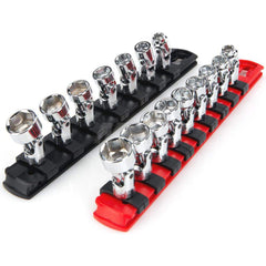 Socket Set: 1/4″ Drive 1/4 to 9/16″ Socket, 6 Point