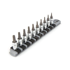 Torx Bit Socket Set: 10 Pc, 1/4″ Drive