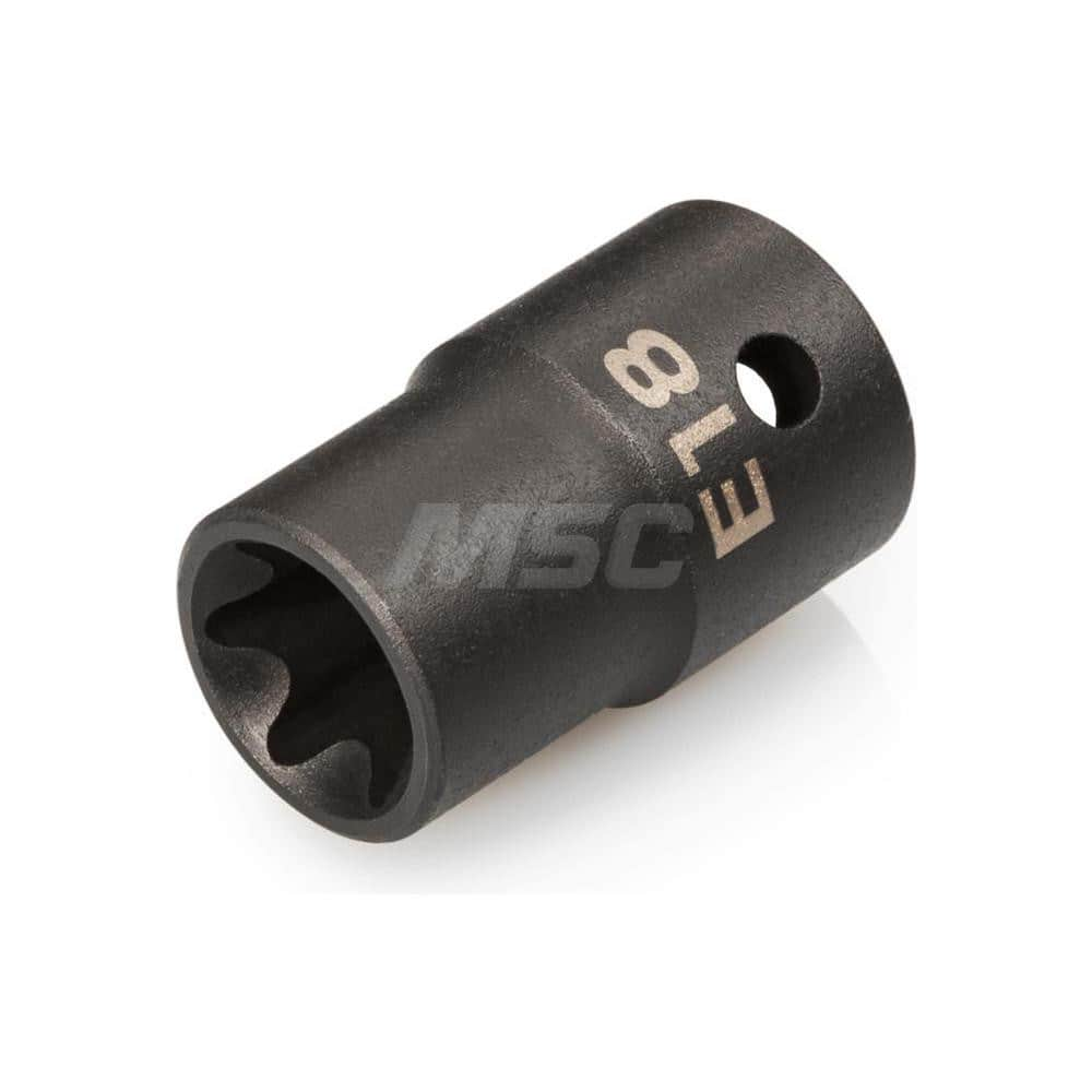 1/2 Inch Drive x E18 External Star Impact Socket