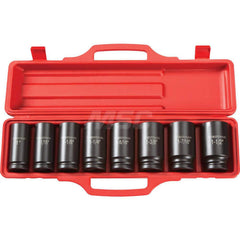 Socket Set: 3/4″ Drive 1 to 1-1/2″ Socket, 6 Point