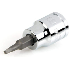 3/8 Inch Drive x S1 Square Recess Bit Socket