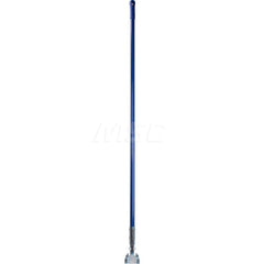 Mop Handles; For Use With: Dust Mops; Connection Type: Clip-On; Handle Type: Clip-On; Handle Length (Inch): 60; Handle Material: Fiberglass; Handle Style: No; Color: Blue; Connector Material: Steel; Handle Length: 60; Telescoping: No