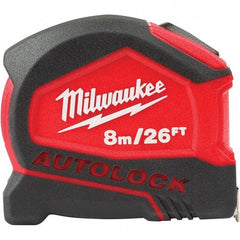 Milwaukee Tool - Tape Measures Length (Feet): 26.00 Width (mm): 27.00 - All Tool & Supply