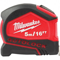 Milwaukee Tool - Tape Measures Length (Feet): 16.00 Width (mm): 27.00 - All Tool & Supply