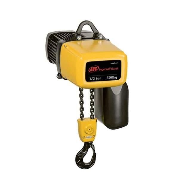 Ingersoll-Rand - Electric Hoists   Type: Electric Chain Hoist    Load Capacity (Ton): 0.5 - All Tool & Supply