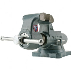 Wilton - Bench Vises Jaw Width (Inch): 4 Jaw Opening Capacity (Inch): 6-1/2 - All Tool & Supply