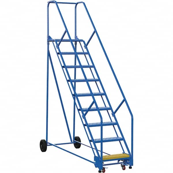 Vestil - 120" High 350 Lb Capacity 9 Step Ladder - All Tool & Supply