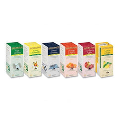 Bigelow - Coffee, Tea & Accessories Breakroom Accessory Type: Tea Bags Breakroom Accessory Description: Assorted Tea Packs, Six Flavors, 28/Box, 168/Carton - All Tool & Supply