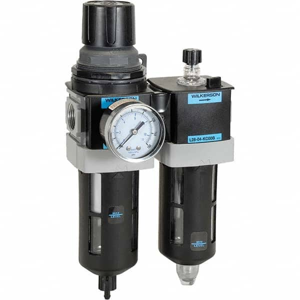 Wilkerson - Filter, Regulator & Lubricator (FRL) Units Configuration: 2 Pc. Filter/Regulator-Lubricator Body Type: Standard - All Tool & Supply