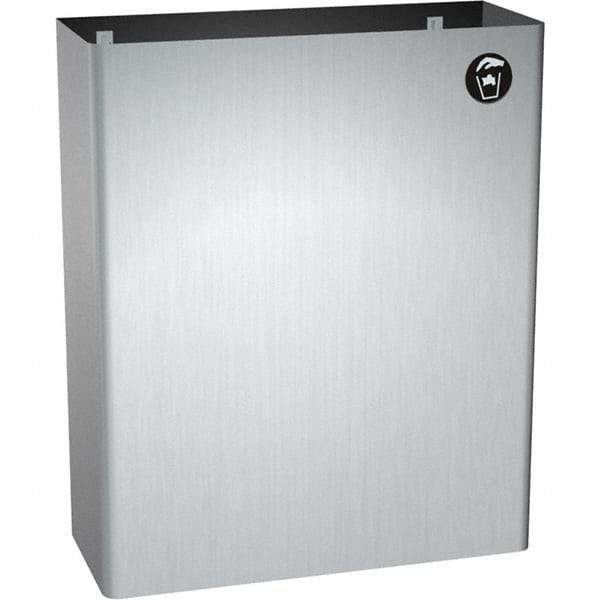 ASI-American Specialties, Inc. - Feminine Hygiene Product Receptacles Material: Stainless Steel Color: Silver - All Tool & Supply