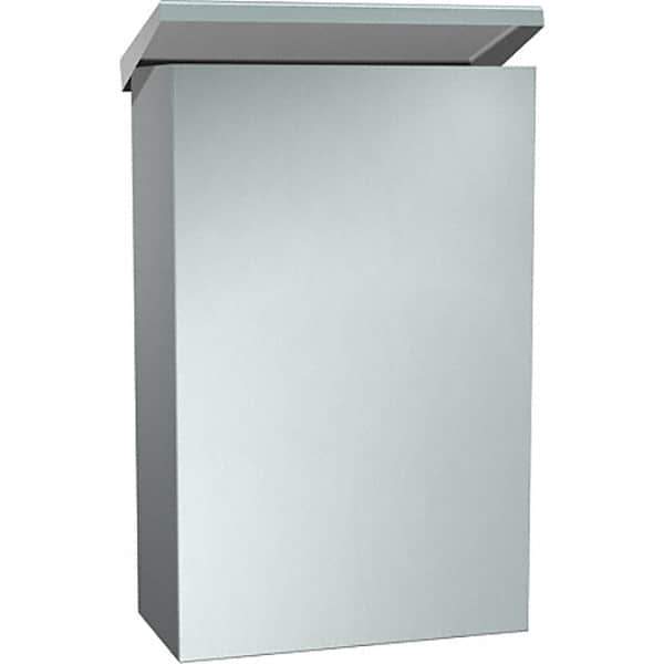 ASI-American Specialties, Inc. - Feminine Hygiene Product Receptacles Material: Stainless Steel Color: Silver - All Tool & Supply