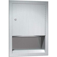 ASI-American Specialties, Inc. - Manual, Stainless Steel Paper Towel Dispenser - 350 C-Fold or 475 Multi-Fold, Silver - All Tool & Supply