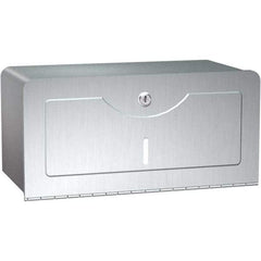 ASI-American Specialties, Inc. - Manual, Stainless Steel Paper Towel Dispenser - 400 Single-Fold, Silver - All Tool & Supply