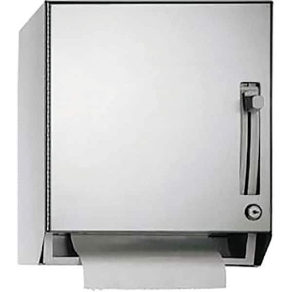 ASI-American Specialties, Inc. - Manual, Stainless Steel Paper Towel Dispenser - 1 Roll with Stub or 1 Roll 8" or 1 Roll 9", Silver - All Tool & Supply