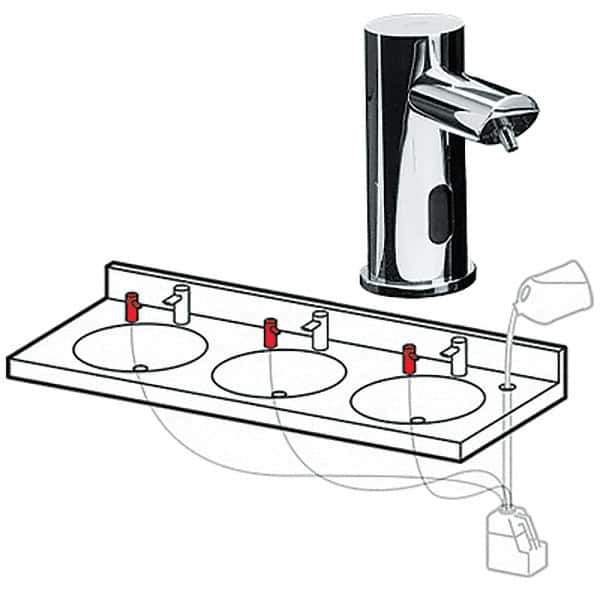 ASI-American Specialties, Inc. - Soap, Lotion & Hand Sanitizer Dispensers Type: Remote Control Mounting Style: Hand Pump - All Tool & Supply