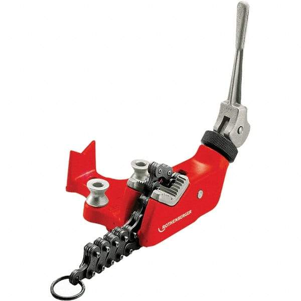 Rothenberger - 1/8" to 4" Pipe Capacity, Chain Pipe Vise - All Tool & Supply