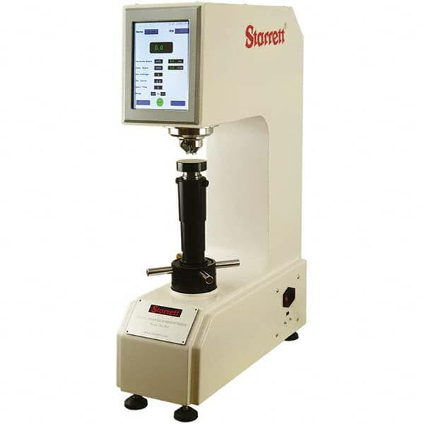 Starrett - Bench Top Hardness Testers Scale Type: Rockwell Superficial Minimum Hardness: 345 - All Tool & Supply