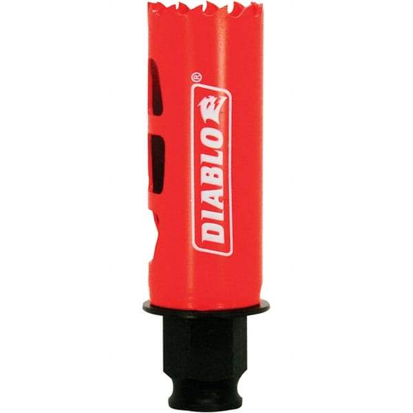 Freud - 1-1/16" Diam, 2-3/8" Cutting Depth, Hole Saw - Bi-Metal Saw, Toothed Edge - All Tool & Supply