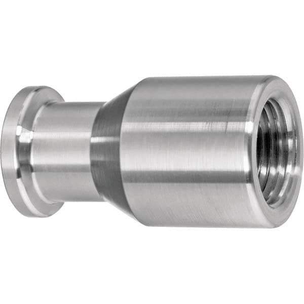 Value Collection - Sanitary Stainless Steel Pipe Fittings Type: Female Straight Style: Quick-Clamp - All Tool & Supply