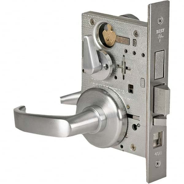 Best - Office Lever Lockset for 1-3/4" Thick Doors - All Tool & Supply